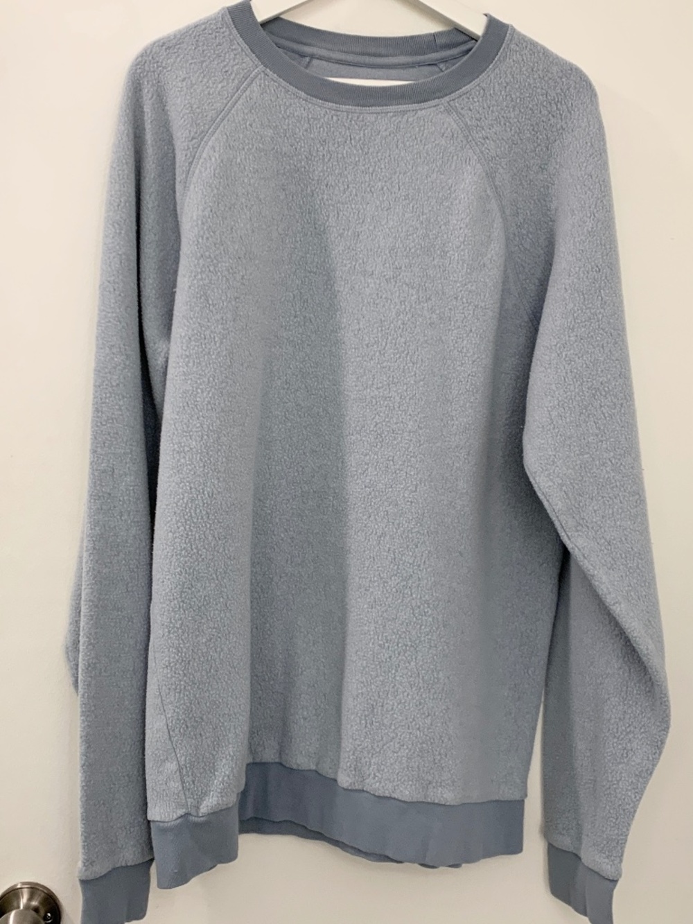 FEAT Clothing Unisex Blanketblend Crewneck Light Blue Long Sleeve